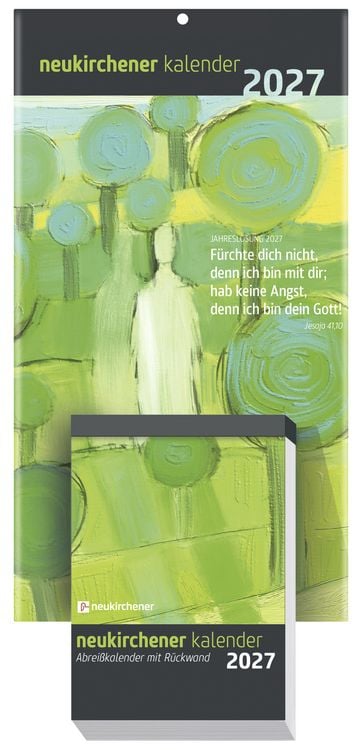 Produktbild: Neukirchener Kalender 2027 - Abrei&szlig;kalender mit R&uuml;ckwand