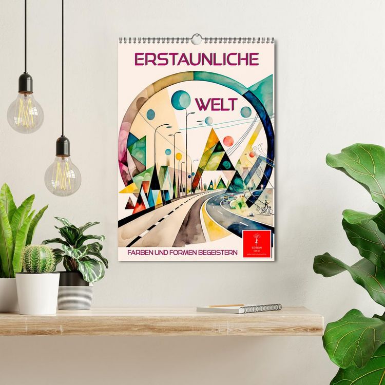 Produktbild: Erstaunliche Welt (Wandkalender 2026 DIN A3 hoch), CALVENDO Monatskalender