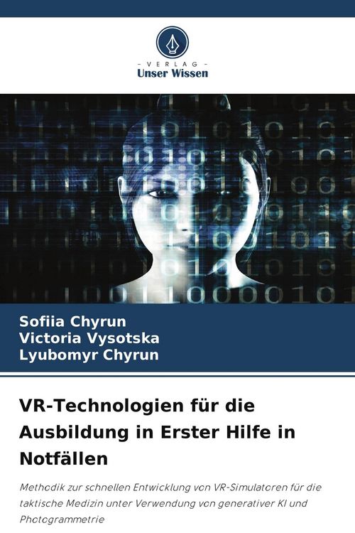 Produktbild: VR-Technologien f&uuml;r die Ausbildung in Erster Hilfe in Notf&auml;llen