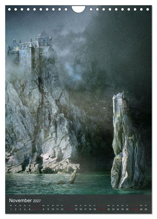 Produktbild: Traumbilder im Reich der Fantasie (Wandkalender 2027 DIN A4 hoch), CALVENDO Monatskalender