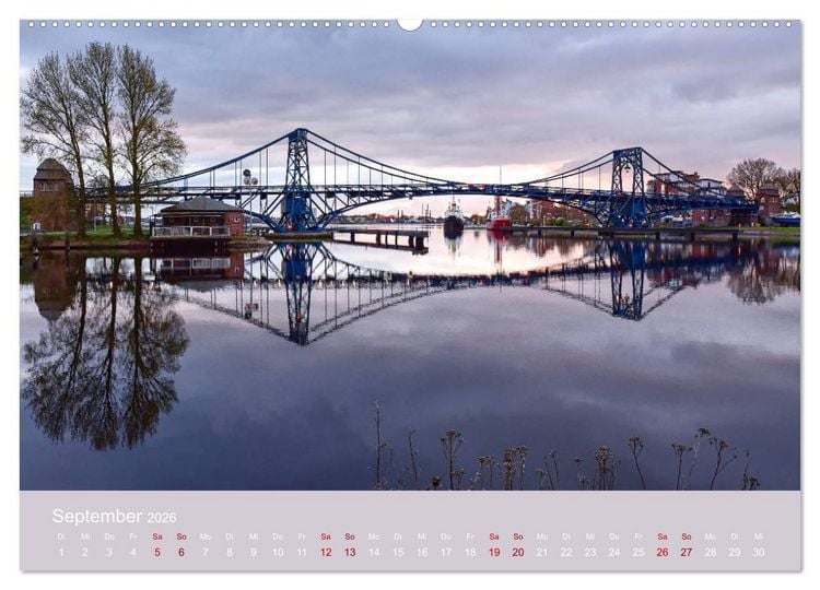 Produktbild: Wilhelmshaven - Sonne, K&uuml;ste und Meer (hochwertiger Premium Wandkalender 2026 DIN A2 quer), Kunstdruck in Hochglanz