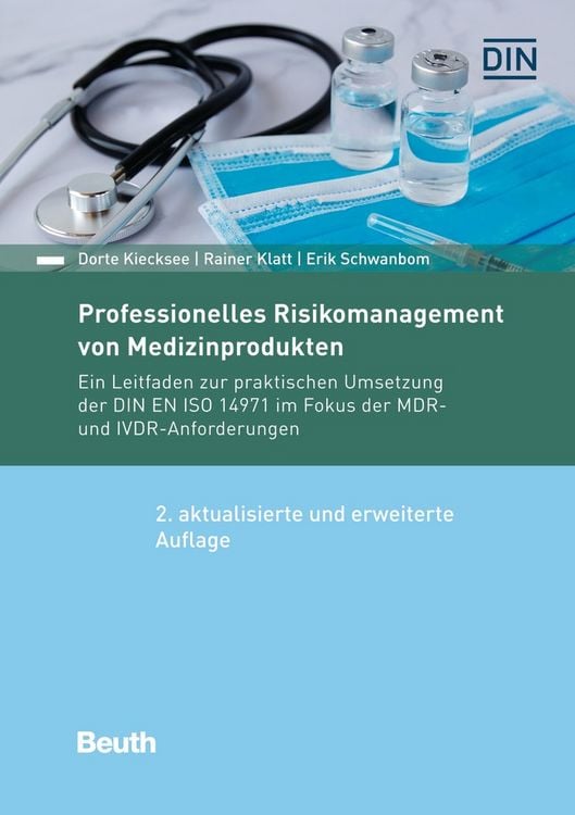 Produktbild: Professionelles Risikomanagement von Medizinprodukten