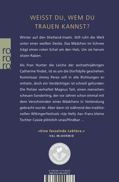 Produktbild: Die Nacht der Raben / Shetland-Serie Band 1