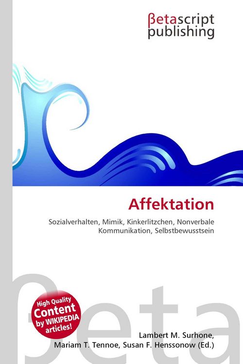 Produktbild: Affektation