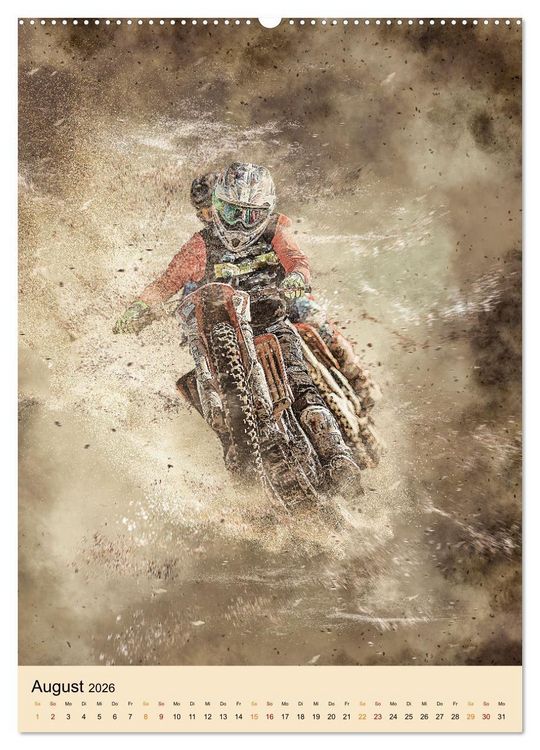 Produktbild: Motocross - Sport der Extreme (hochwertiger Premium Wandkalender 2026 DIN A2 hoch), Kunstdruck in Hochglanz