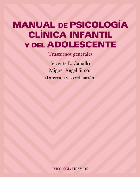 Produktbild: Manual de psicolog&iacute;a cl&iacute;nica infantil y del adolescente