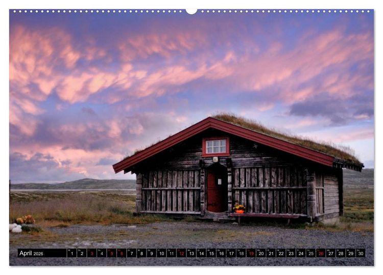 Produktbild: Streifzug durch Norwegens Hardangervidda (hochwertiger Premium Wandkalender 2026 DIN A2 quer), Kunstdruck in Hochglanz