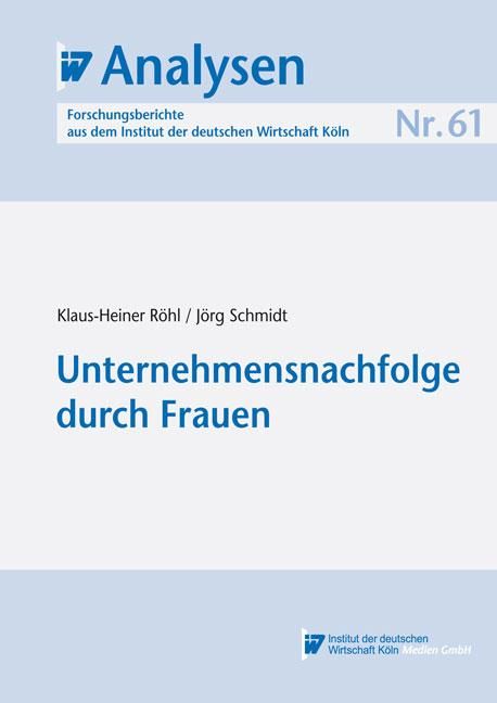 Produktbild: Unternehmensnachfolge durch Frauen