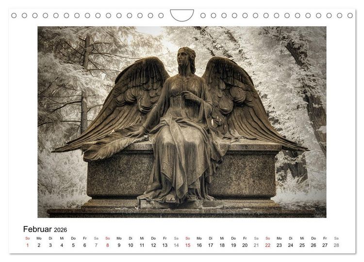 Produktbild: your guardian angel - Dein Schutzengel f&uuml;r jeden Tag (Wandkalender 2026 DIN A4 quer), CALVENDO Monatskalender