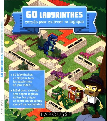 Produktbild: 60 labyrinthes cors&eacute;s pour exercer sa logique