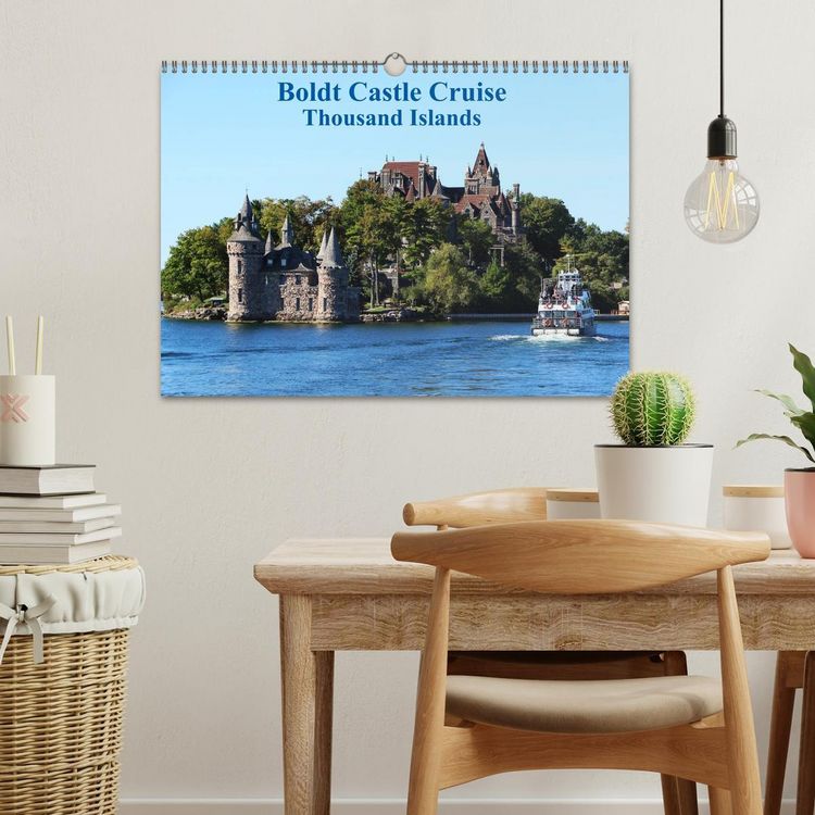 Produktbild: Boldt Castle Cruise Thousand Islands (Wall Calendar 2026 DIN A3 landscape), CALVENDO 12 Month Wall Calendar