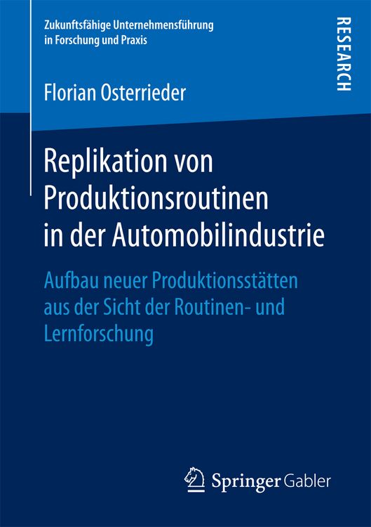 Produktbild: Replikation von Produktionsroutinen in der Automobilindustrie
