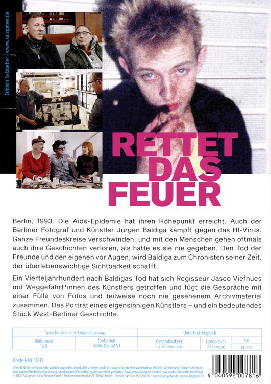 Produktbild: Rettet das Feuer