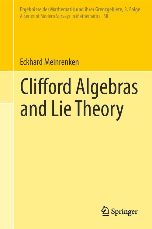 Produktbild: Clifford Algebras and Lie Theory