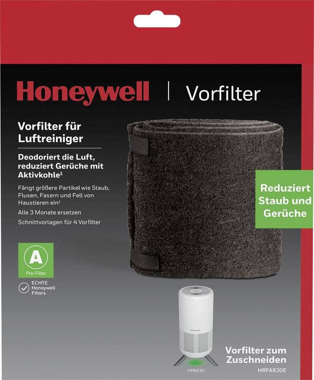 Produktbild: Honeywell HRFA830E Pre-Filter A Ersatz-Filter