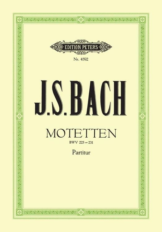 Produktbild: Motetten BWV 225-231
