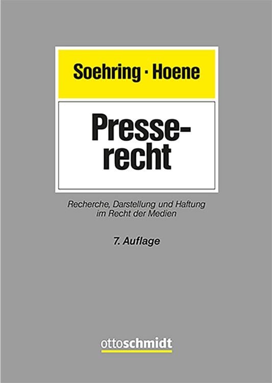 Produktbild: Presserecht