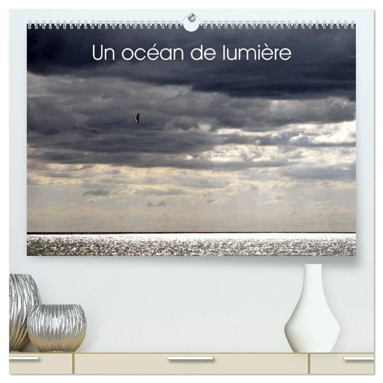 Produktbild: Un oc&eacute;an de lumi&egrave;re (Calendrier mural 2026 DIN A2 vertical) calendrier de bureau