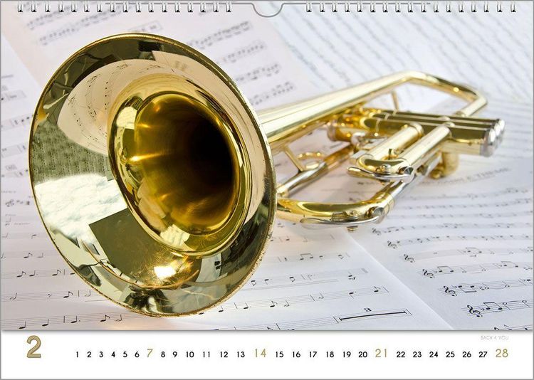 Produktbild: Blech-Instrumente &ndash; Musik-Kalender 2027, DIN A4