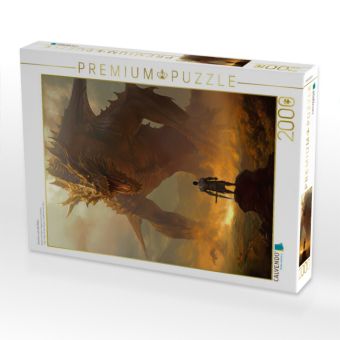 Produktbild: CALVENDO Puzzle Drachen und edle Ritter | 2000 Teile Lege-Gr&ouml;&szlig;e 90x67cm Foto-Puzzle f&uuml;r gl&uuml;ckliche Stunden