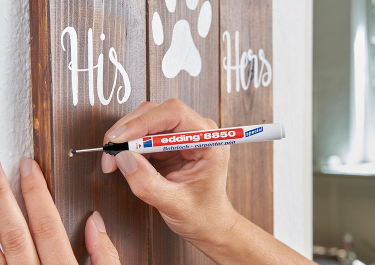 Produktbild: edding 8850 Bohrloch Marker, 0,7-1mm, schwarz