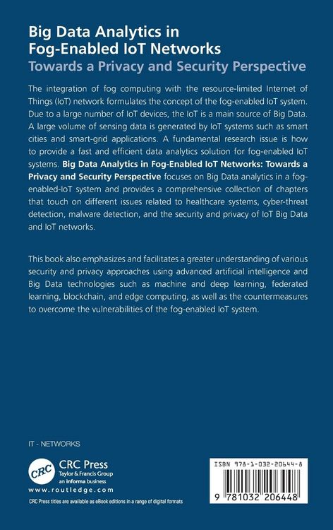 Produktbild: Big Data Analytics in Fog-Enabled IoT Networks