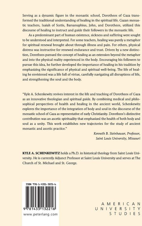 Produktbild: Dorotheos of Gaza and the Discourse of Healing in Gazan Monasticism