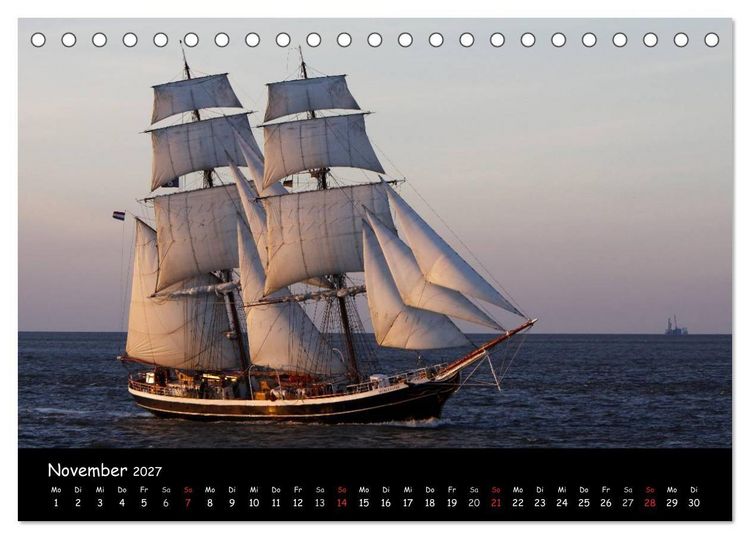 Produktbild: An der Nordseek&uuml;ste... (Tischkalender 2027 DIN A5 quer), CALVENDO Monatskalender