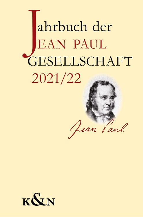 Produktbild: Jahrbuch der Jean Paul Gesellschaft