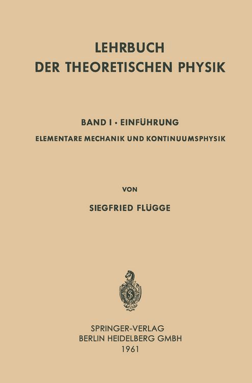 Produktbild: Lehrbuch der Theoretischen Physik