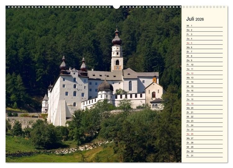 Produktbild: Vinschgau - Die Sonnenseite S&uuml;dtirols (Wandkalender 2026 DIN A2 quer), CALVENDO Monatskalender