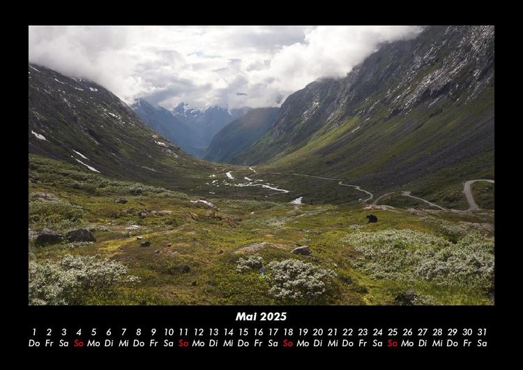 Produktbild: Berge 2025 Fotokalender DIN A3