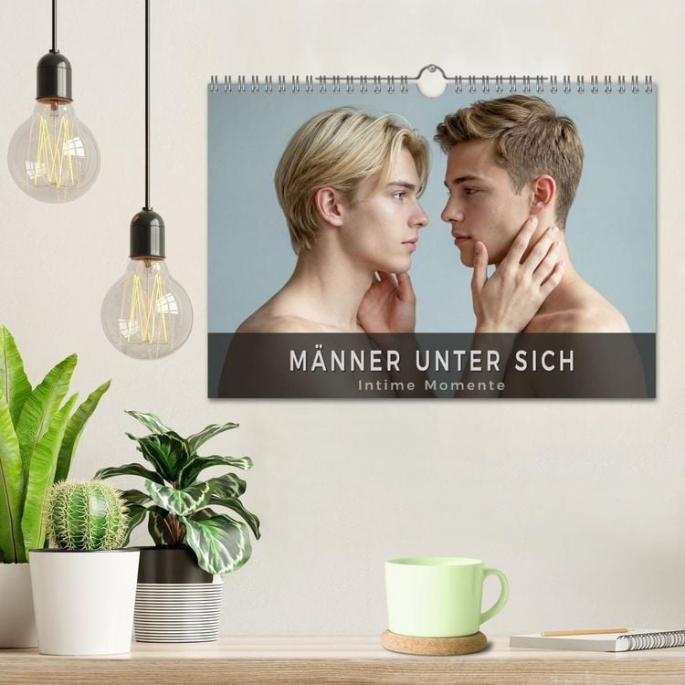 Produktbild: M&auml;nner unter sich - Intime Momente (Wandkalender 2027 DIN A4 quer), CALVENDO Monatskalender