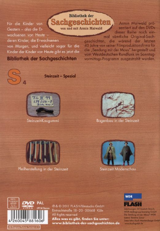 Produktbild: S4 - Steinzeit-Spezial (Bibliothek der Sachgeschichten)