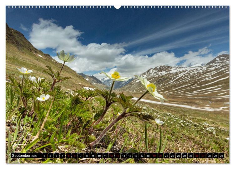 Produktbild: Nationalpark Gran Paradiso (Wandkalender 2026 DIN A2 quer), CALVENDO Monatskalender