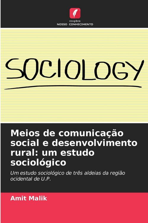 Produktbild: Meios de comunica&ccedil;&atilde;o social e desenvolvimento rural: um estudo sociol&oacute;gico