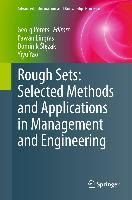 Produktbild: Rough Sets: Selected Methods and Applications in Management and Engineering