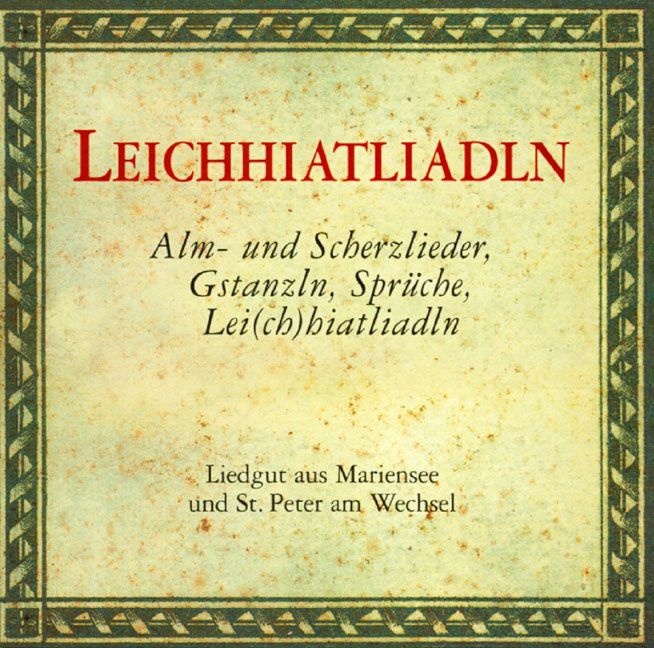 Produktbild: Lei(ch)hiatliadln