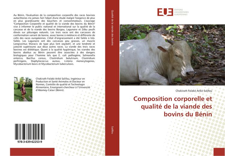 Produktbild: Composition corporelle et qualit&eacute; de la viande des bovins du B&eacute;nin