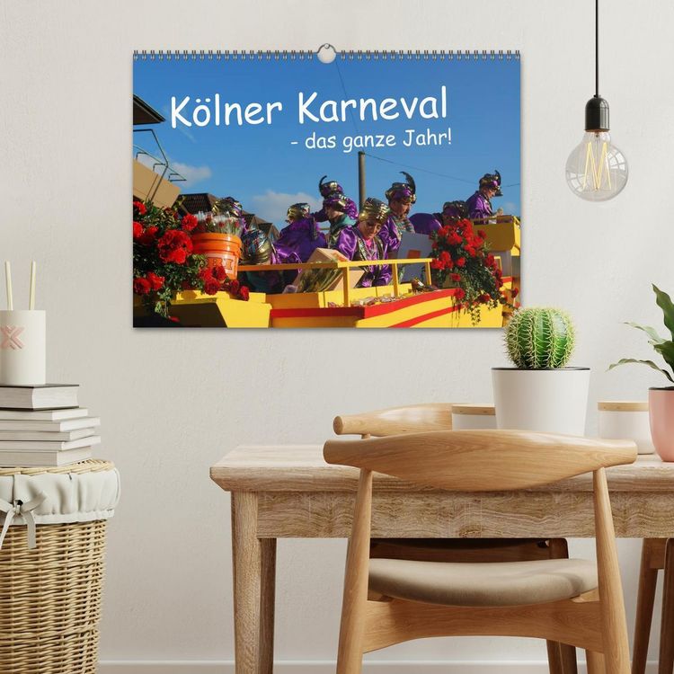 Produktbild: K&ouml;lner Karneval - das ganze Jahr! (Wandkalender 2026 DIN A3 quer), CALVENDO Monatskalender