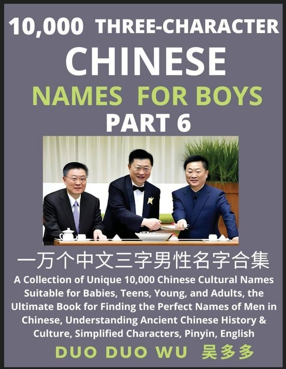 Produktbild: Learn Mandarin Chinese with Three-Character Chinese Names for Boys (Part 6)