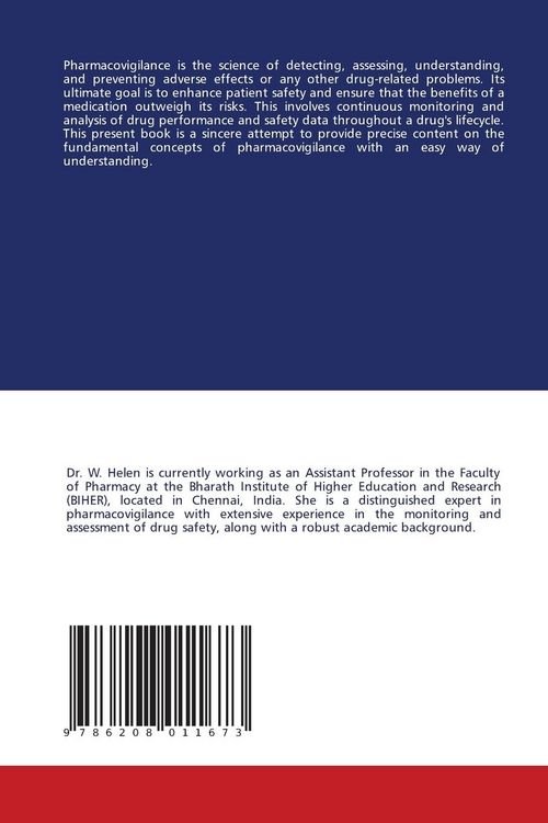 Produktbild: The Fundamental Concepts of Pharmacovigilance