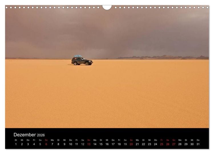 Produktbild: Sahara - S&uuml;dalgerien (Wandkalender 2026 DIN A3 quer), CALVENDO Monatskalender