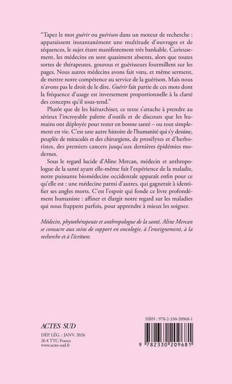 Produktbild: Gu&eacute;rir : ce que soigner veut dire