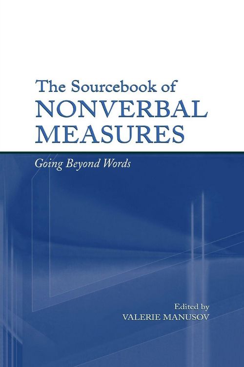 Produktbild: The Sourcebook of Nonverbal Measures