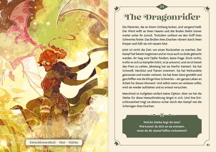Produktbild: Kartenset: Romantasy-Orakel | Nutze die Botschaften der beliebtesten Tropes, Archetypen und Settings