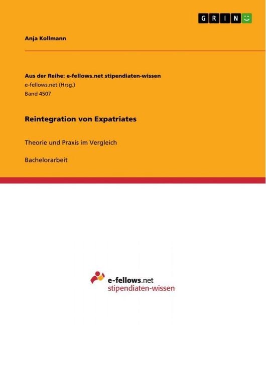 Produktbild: Reintegration von Expatriates