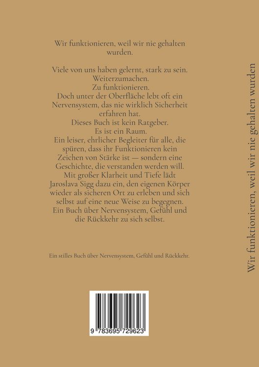Produktbild: Wir funktionieren, weil wir nie gehalten wurden.