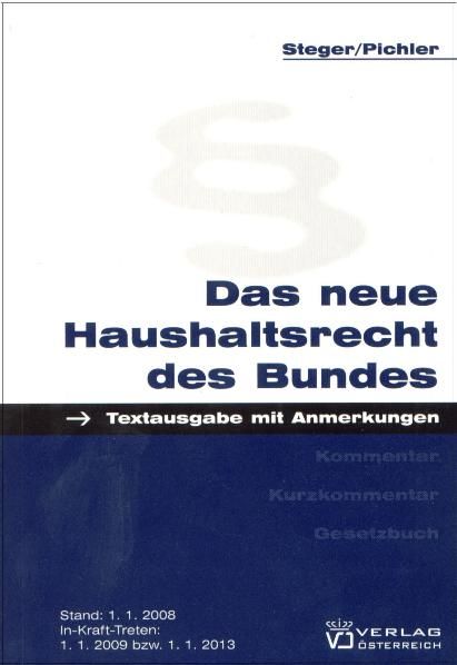 Produktbild: Das neue Haushaltsrecht des Bundes