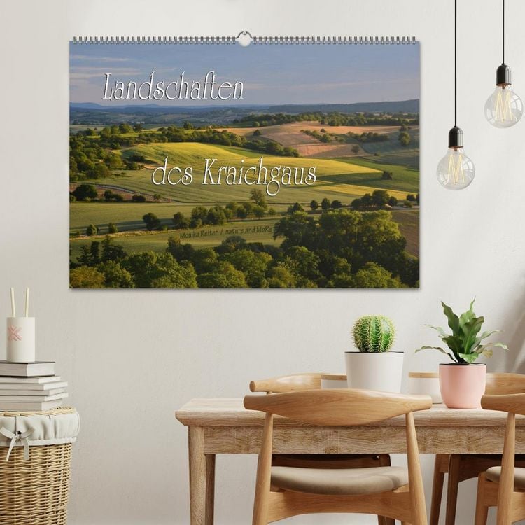 Produktbild: Landschaften des Kraichgaus (Wandkalender 2026 DIN A2 quer), CALVENDO Monatskalender